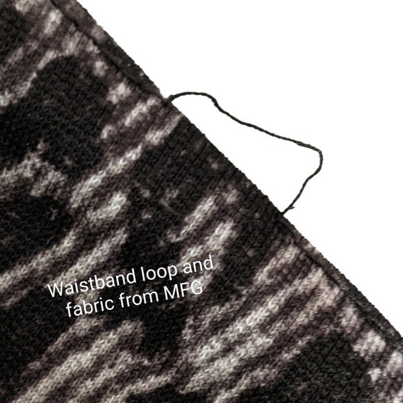 Michael Michael Kors animal print pencil skirt short black gray size Medium - Picture 7 of 8